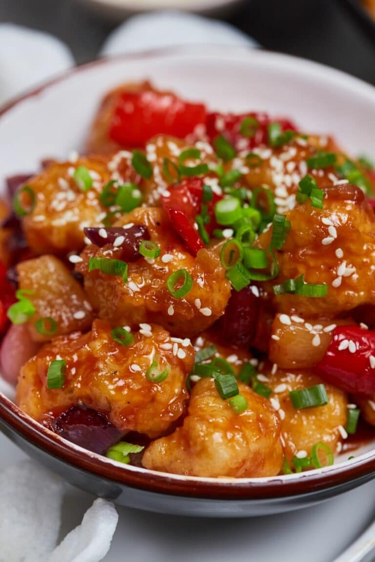 Sweet and Sour Chicken with Pineapple