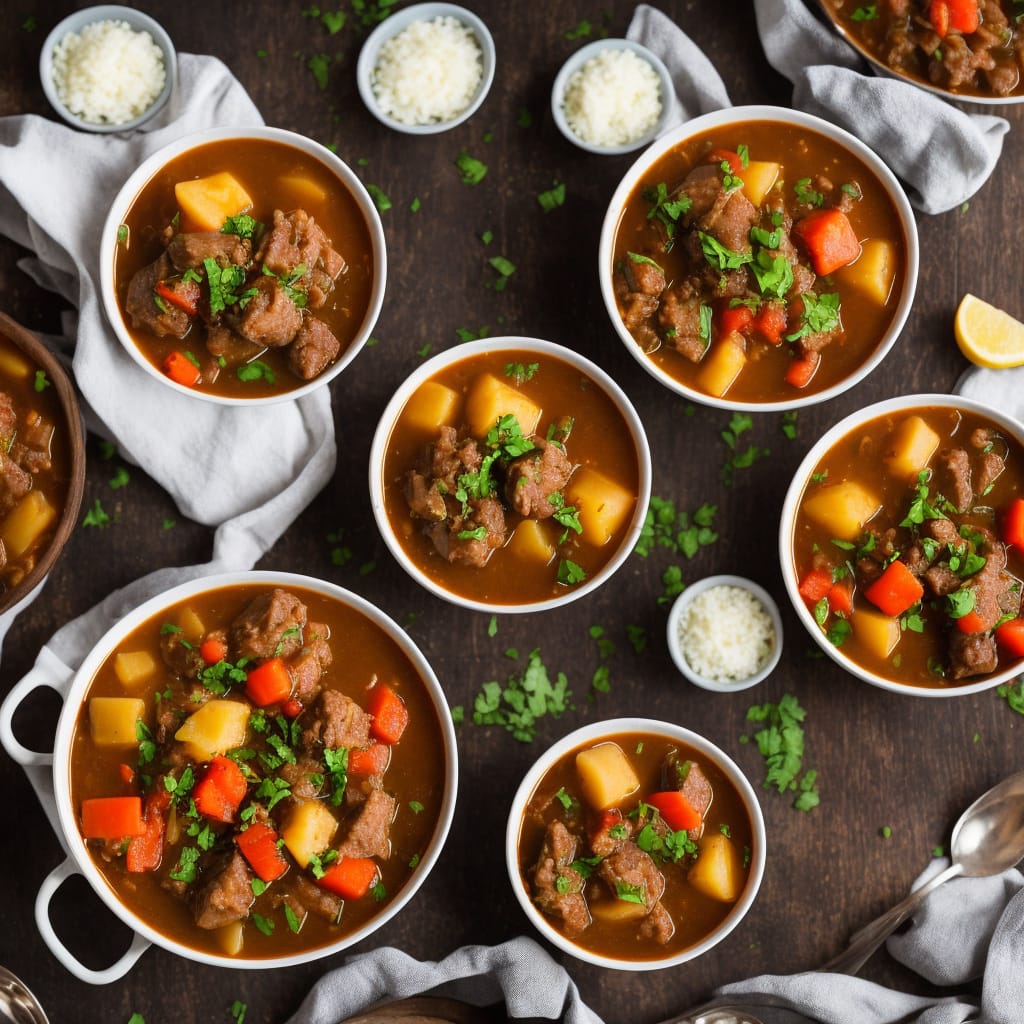 A delicious bowl of Big Bear Stew