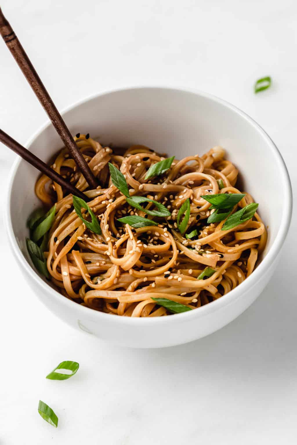 Delicious Peanut Butter Rice Noodles