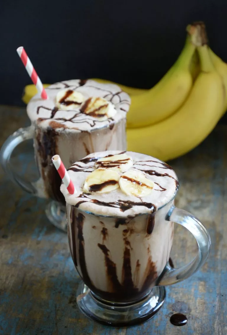 Banana Chocolate Milkshake