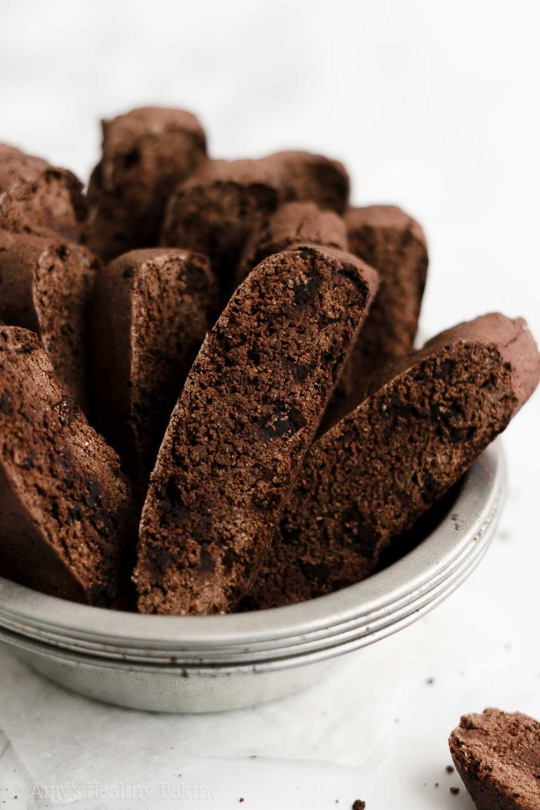 Healthy Chocolate Biscotti