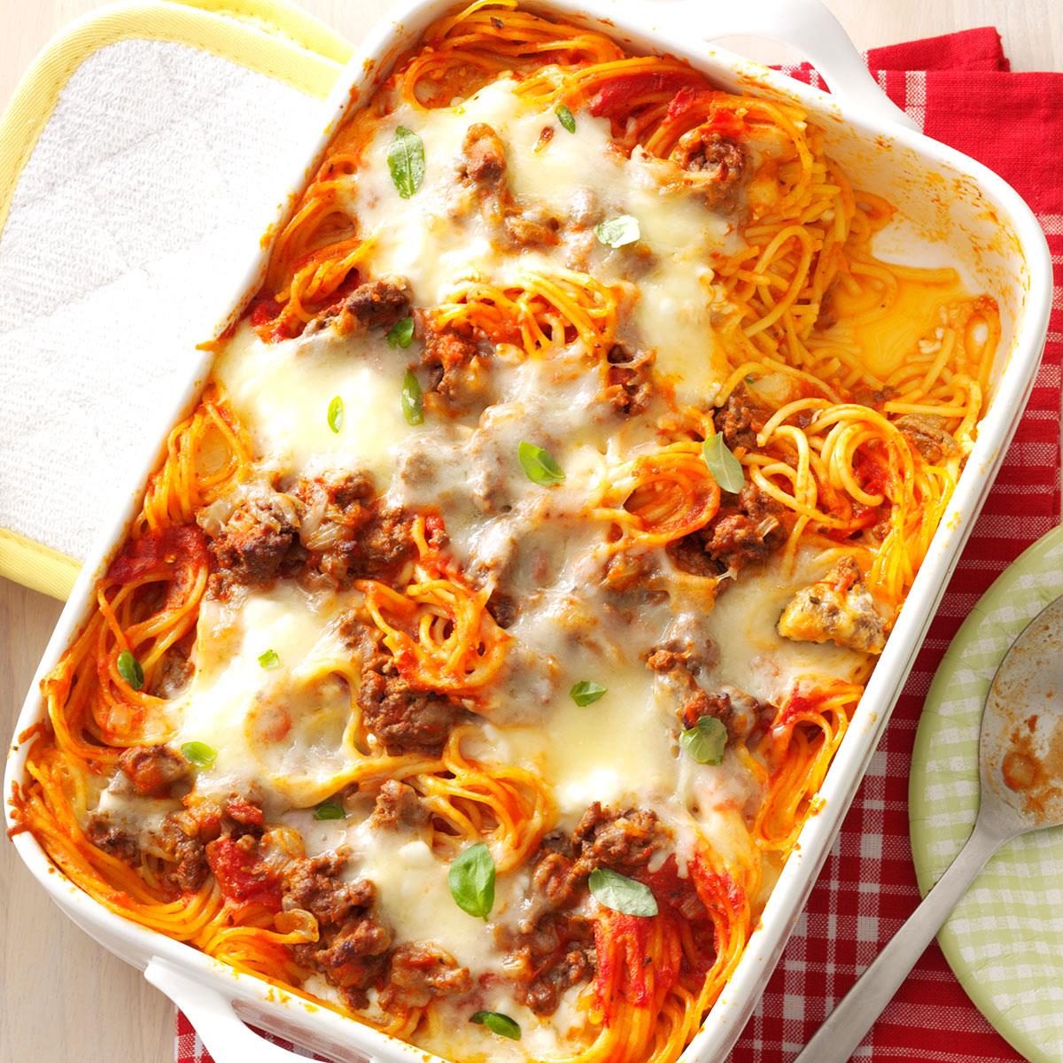 Spaghetti Casserole