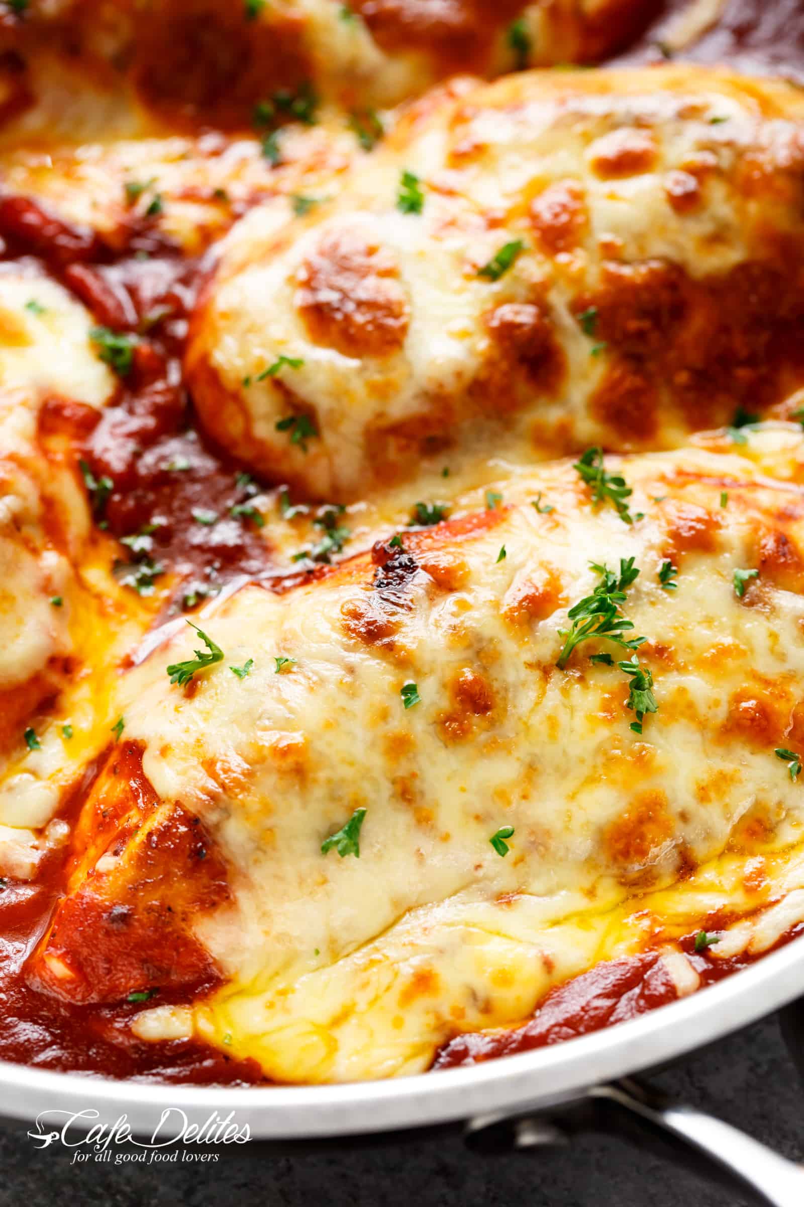 Easy Mozzarella Chicken Recipe (Low Carb Chicken Parm)