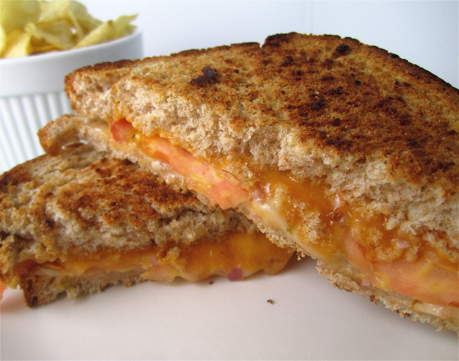 Sweet and Spicy Grilled Cheese