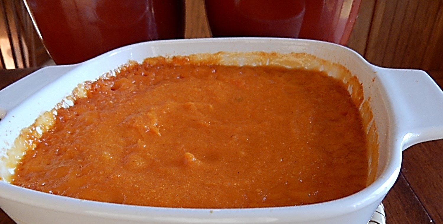 Old-fashioned Sweet Potato Pone