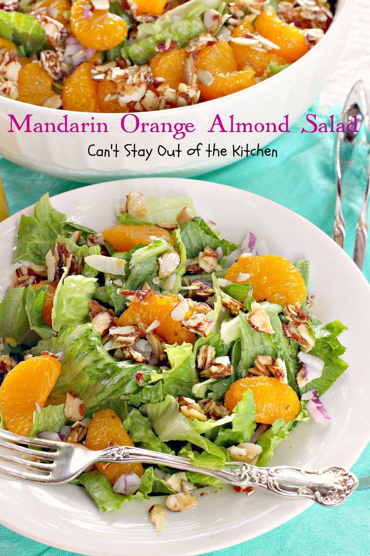 Mandarin Orange Almond Salad