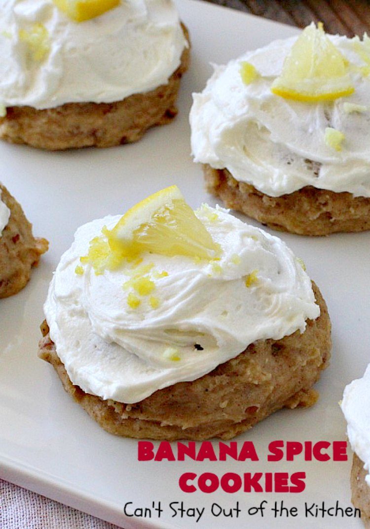 Banana Spice Cookies