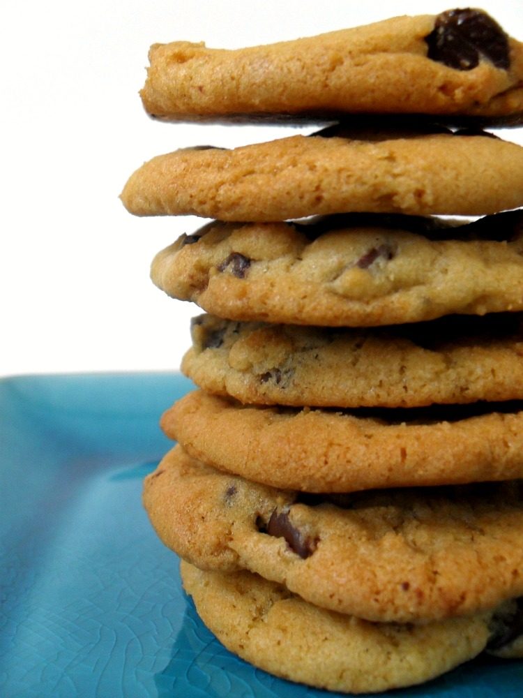 Baked High Altitude Chocolate Chip Cookies