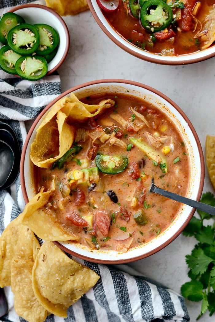 Easy Chicken Tortilla Soup - Simply Scratch