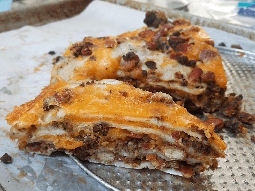Delicious Burrito Pie