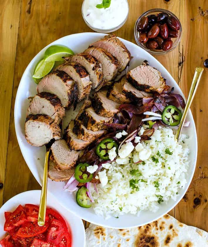 Grecian Pork Tenderloin