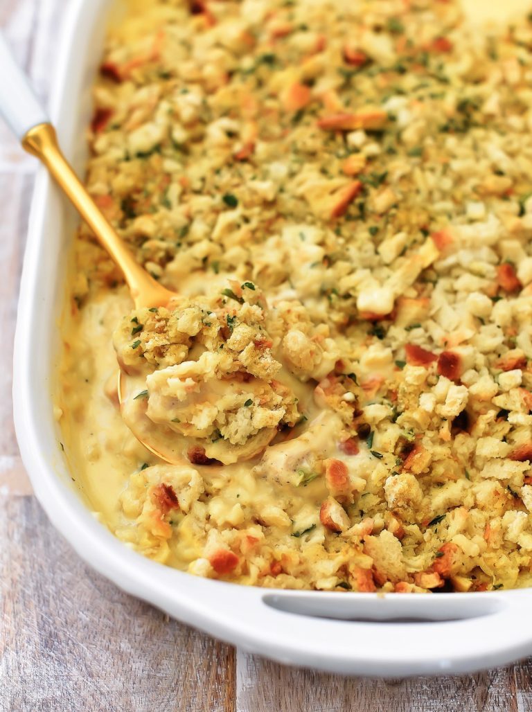 Delicious Chicken & Stuffing Bake