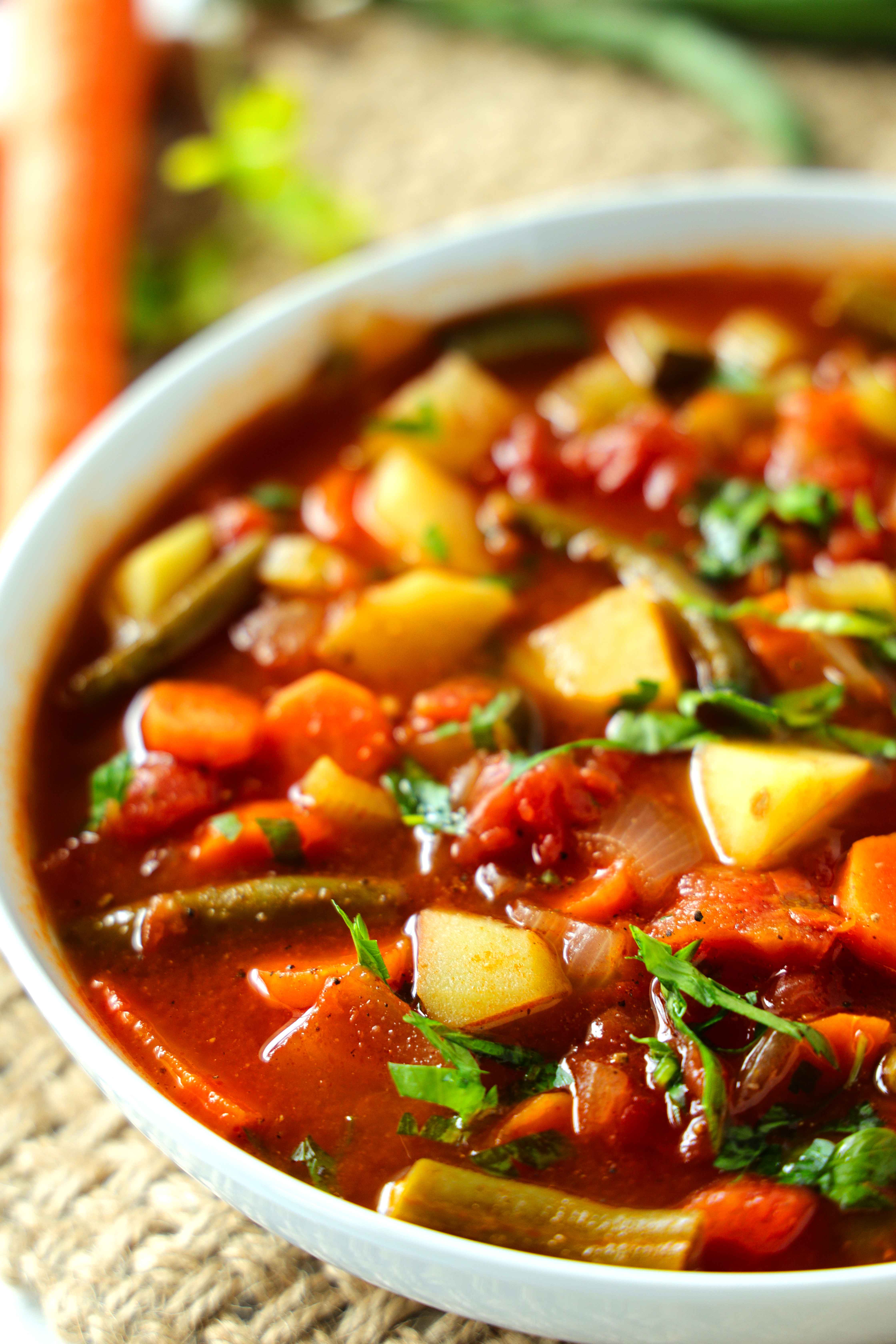 Easy Homemade Vegetable Soup