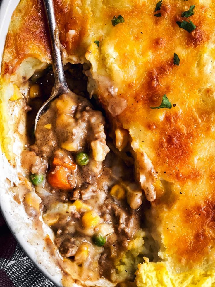 Easy Shepherd's Pie with Instant Mashed Potatoes