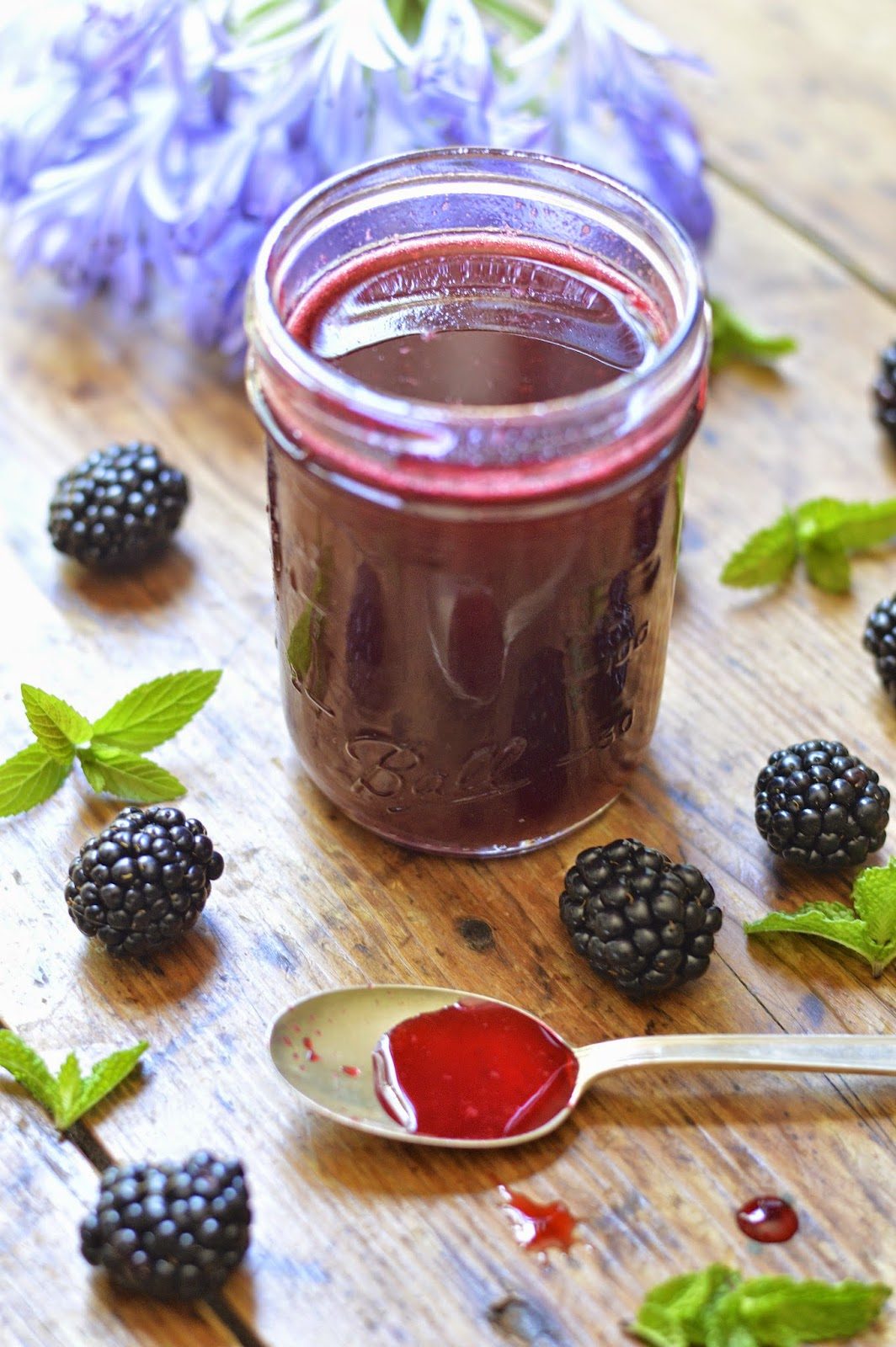 Homemade Blackberry Syrup