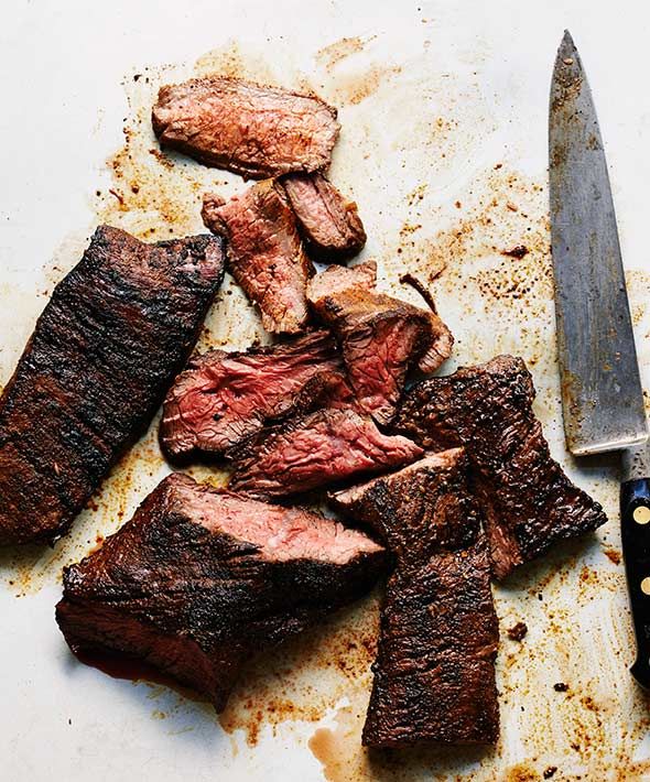 Spicy Flat Iron Steak Rub