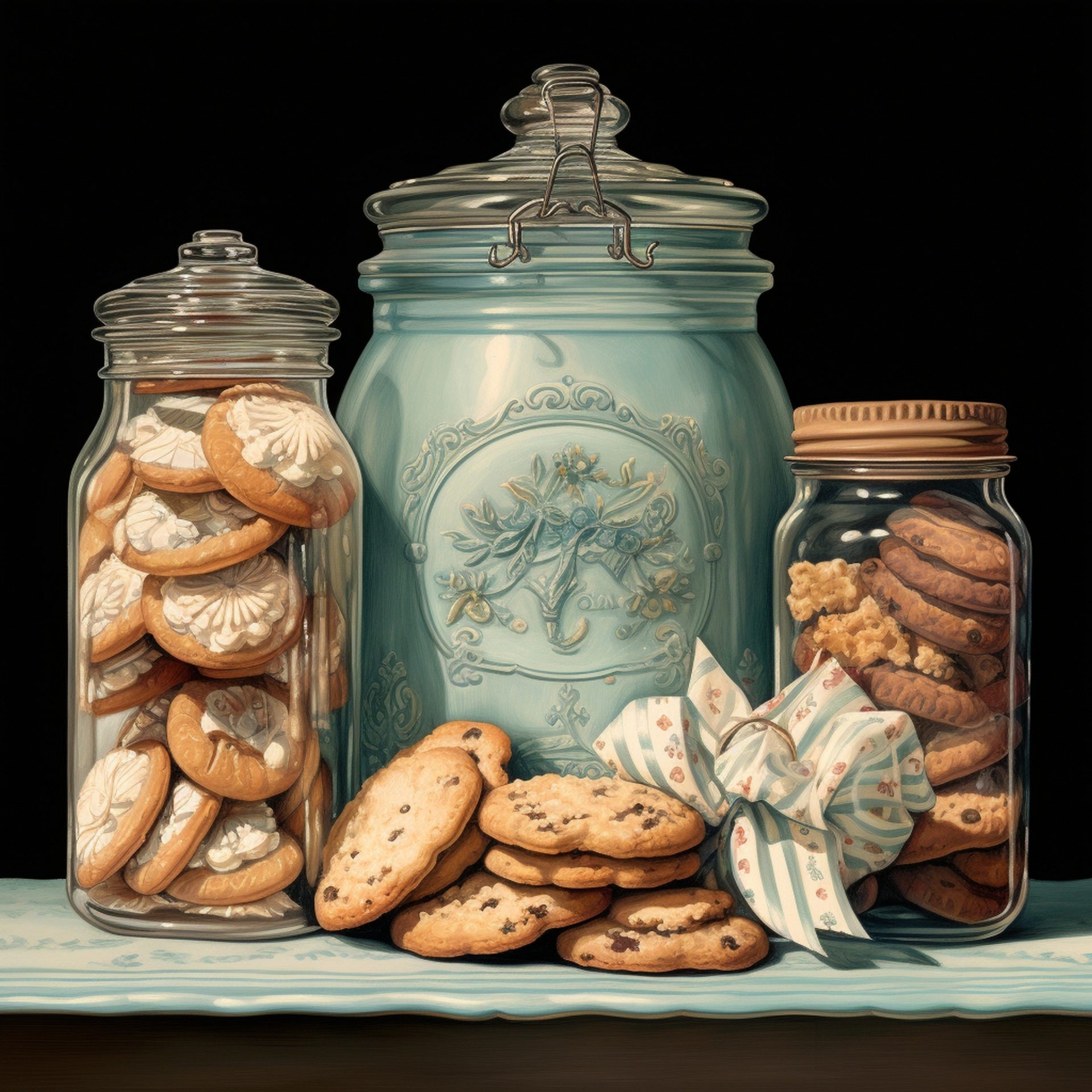 Country Kitchen Cookie Jar
