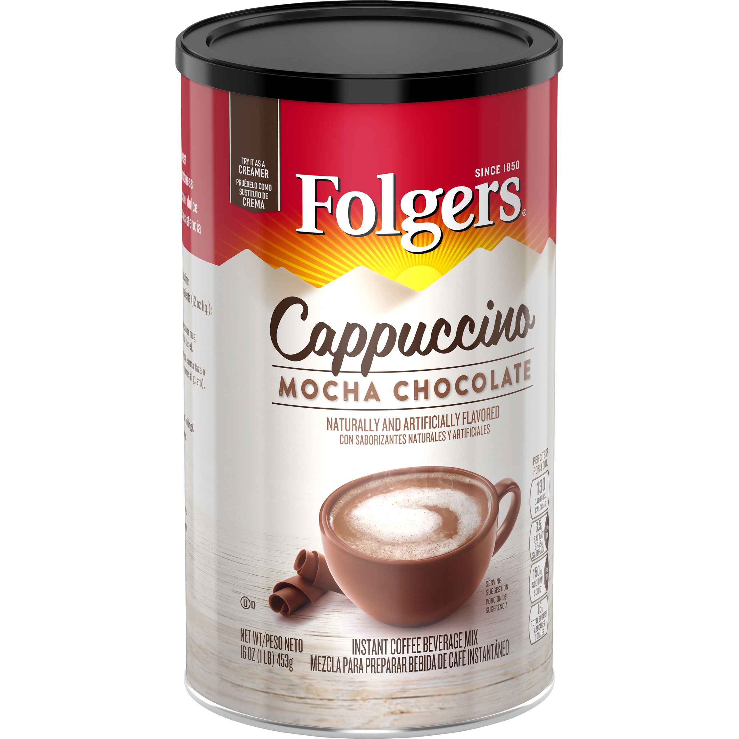 Folgers® Cappuccino Mocha Chocolate Flavor