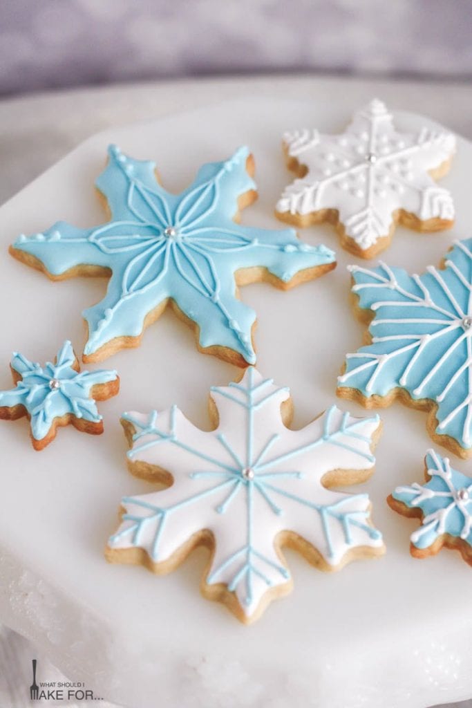 Snowflake Cookies - A beautiful and festive treat