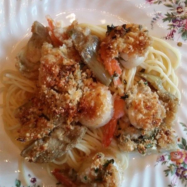 Plate of Shrimp Francesca