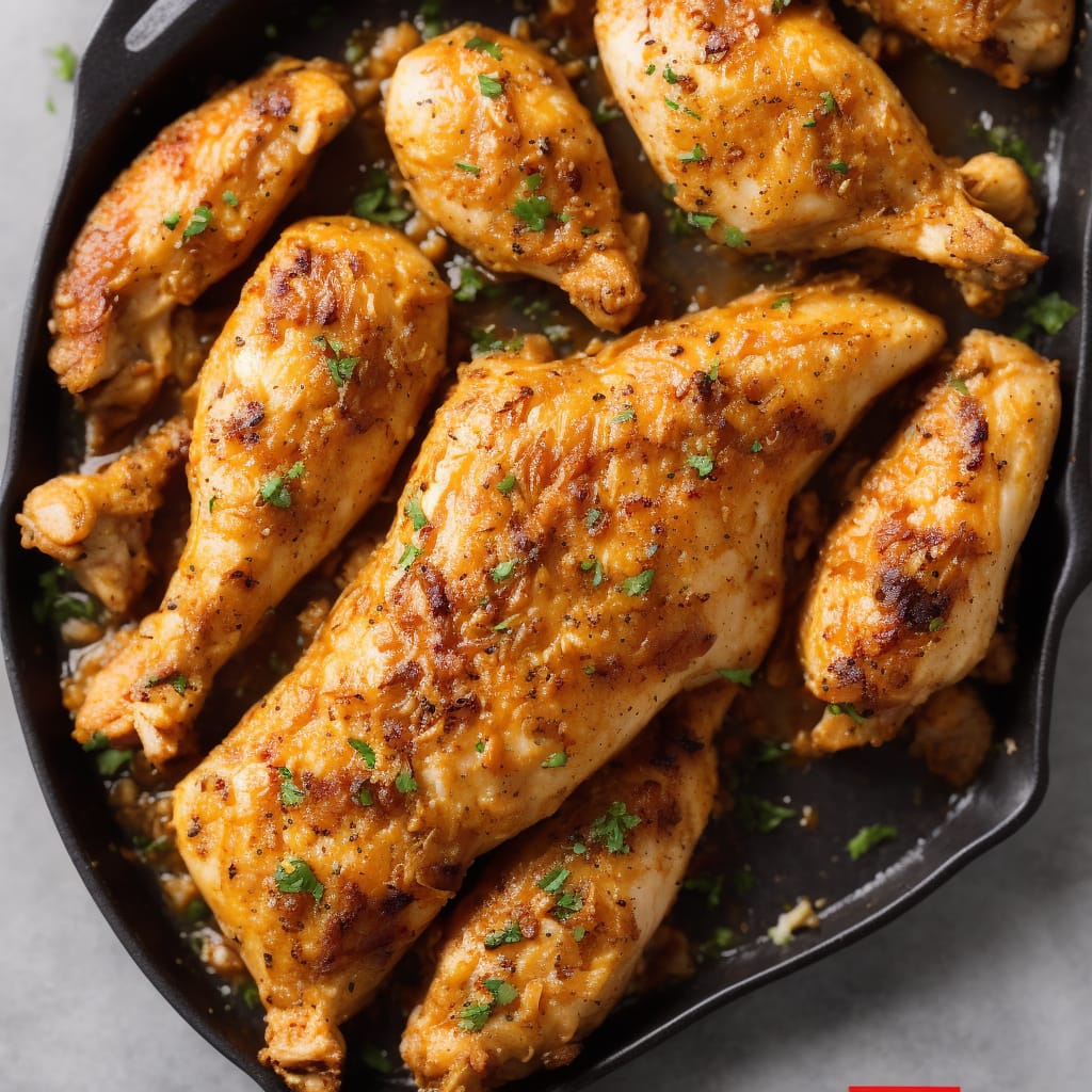 Tender Onion Baked Chicken