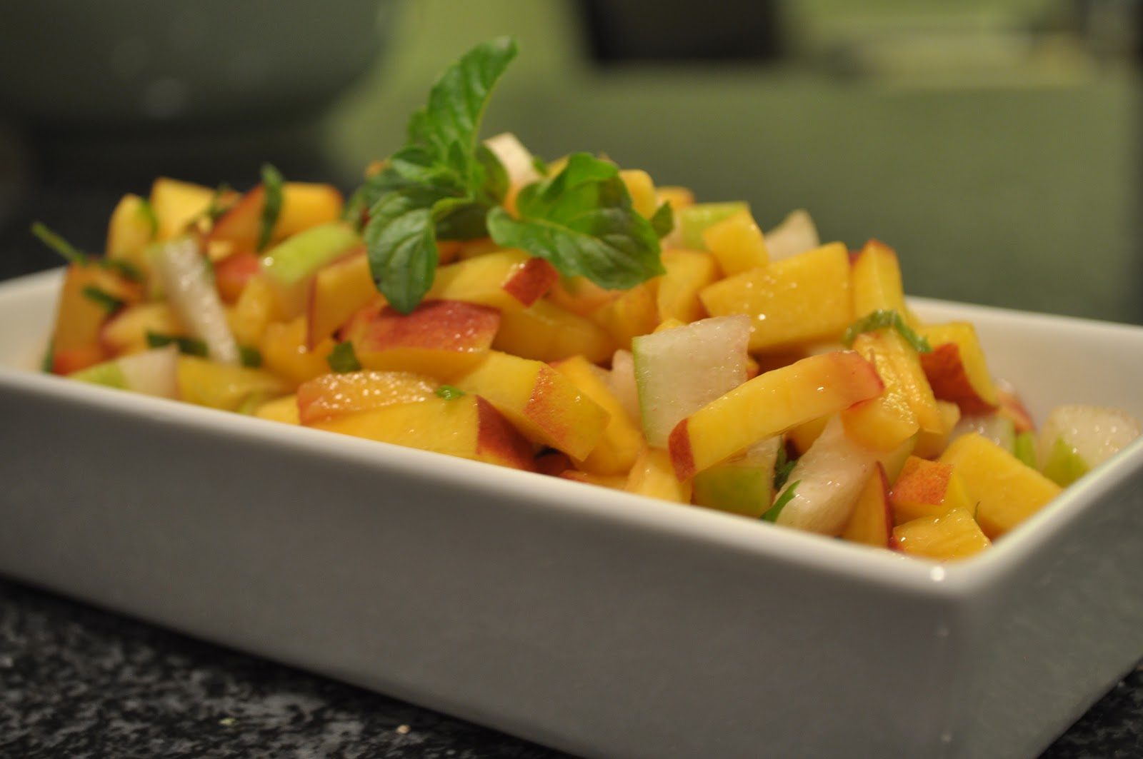 Peach & Pear Salsa