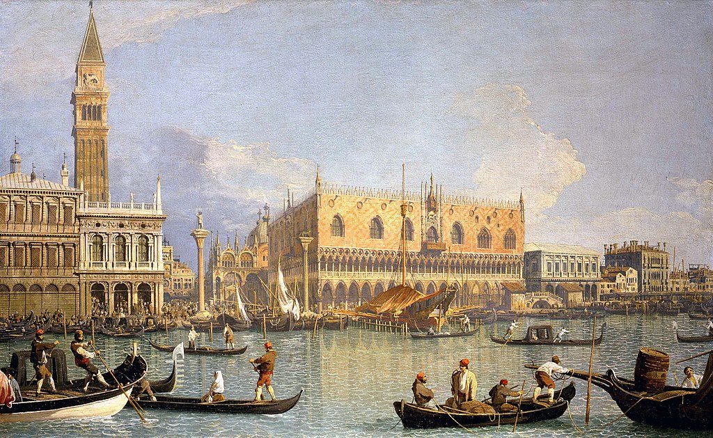 Canaletto's View of the Palazzo Ducale