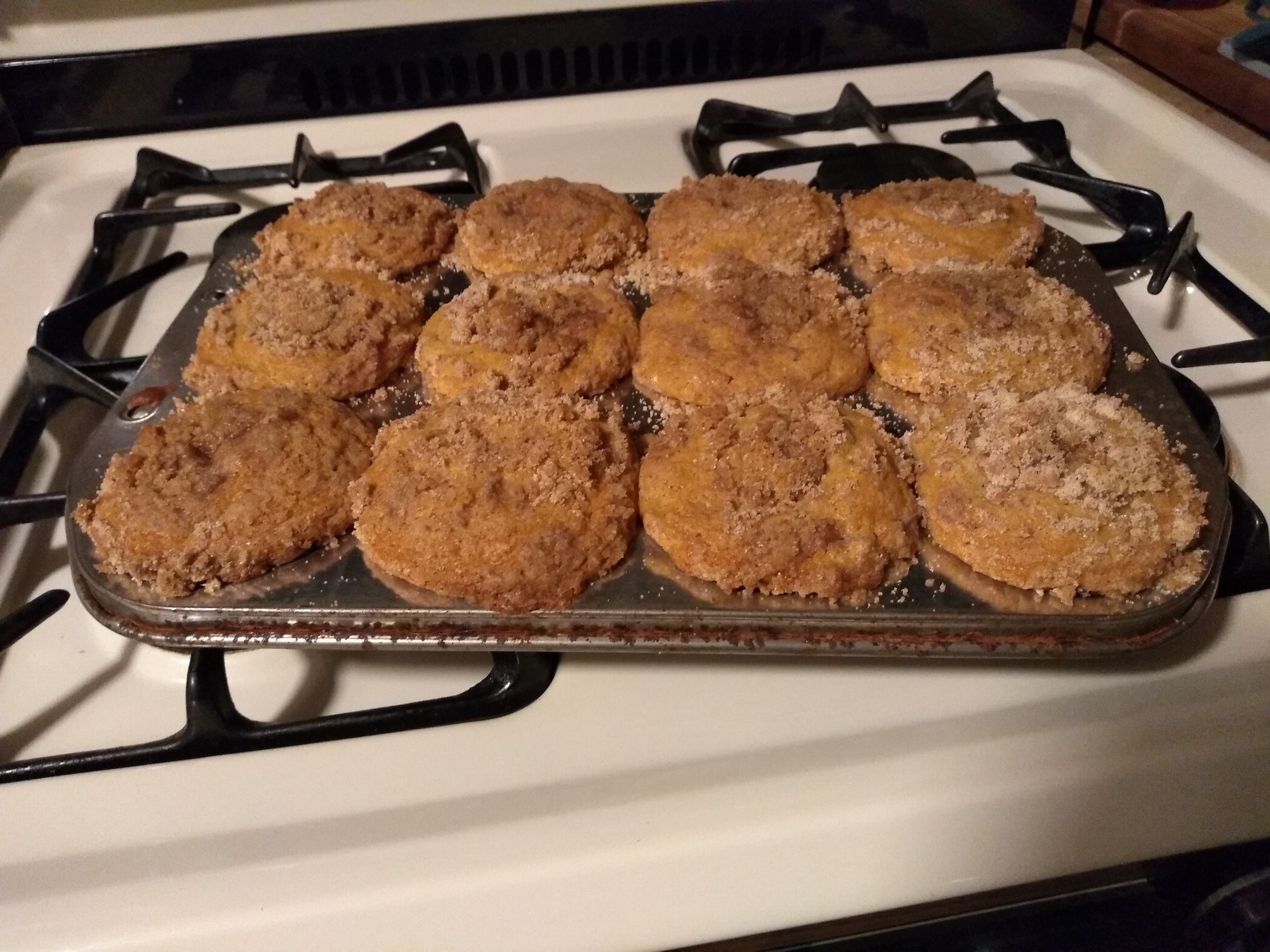 Aunt Norma's Rhubarb Muffins