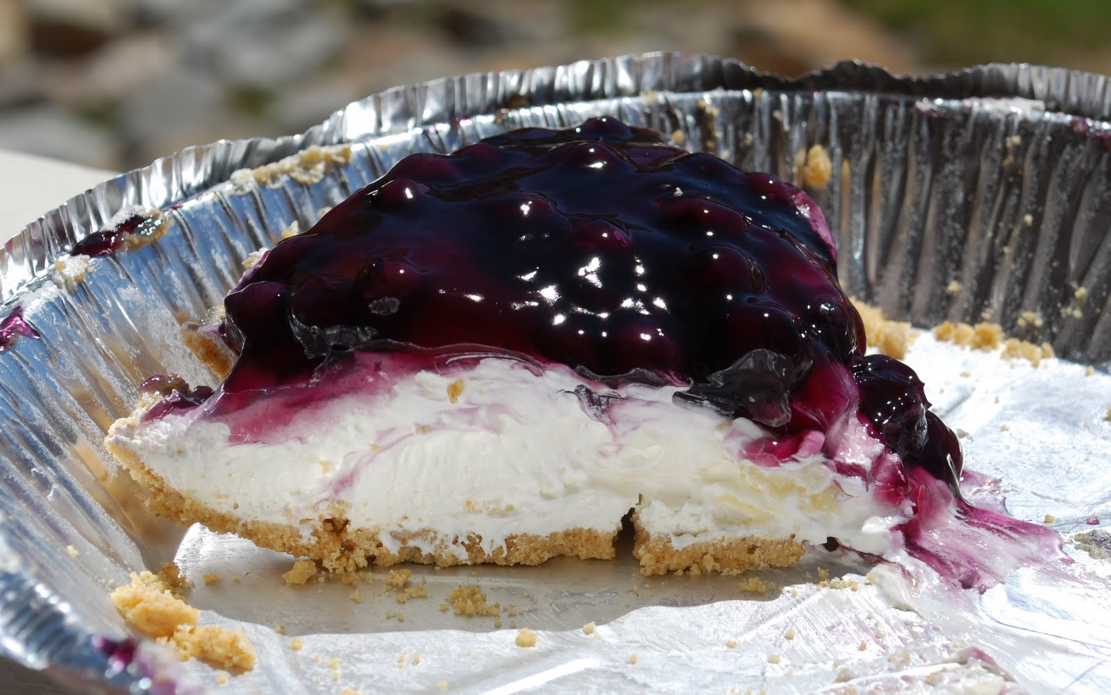 Banana Blueberry Cream Pie