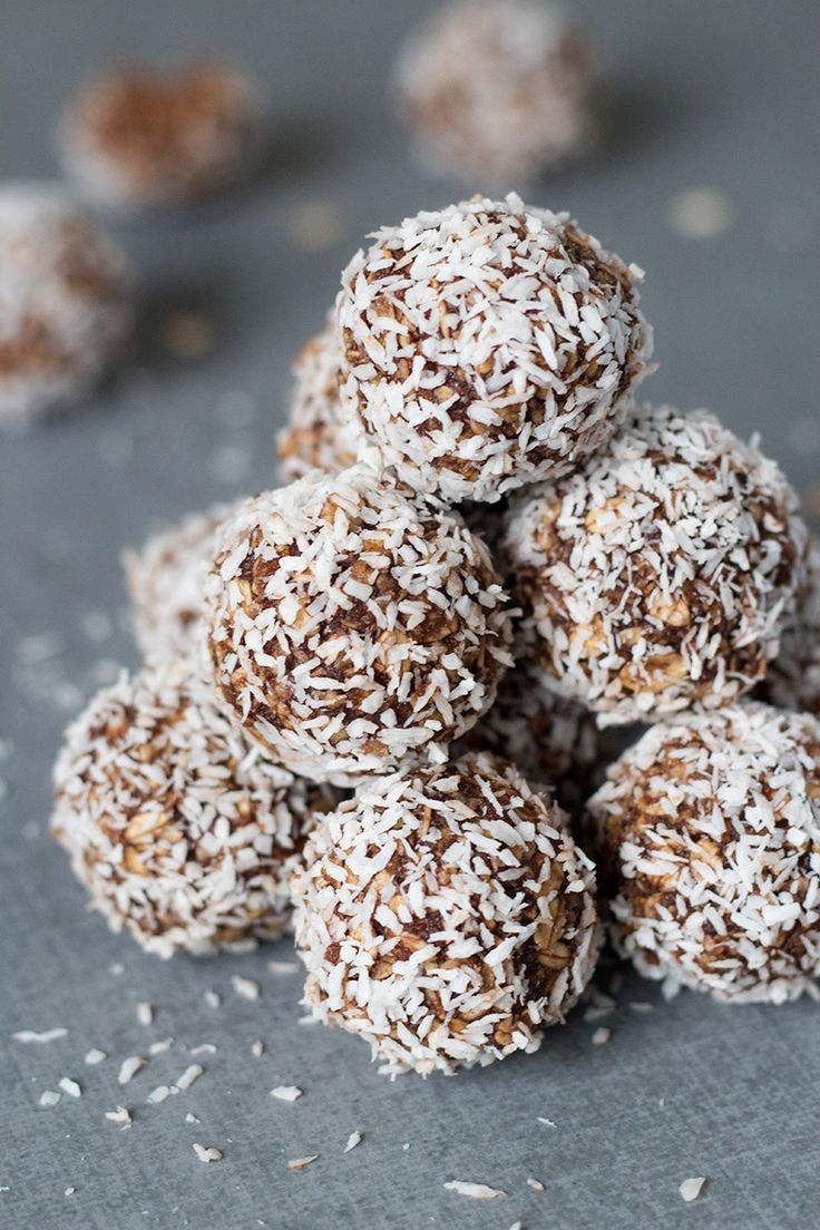 Swedish Chocolate Coconut Balls - Chokladbollar