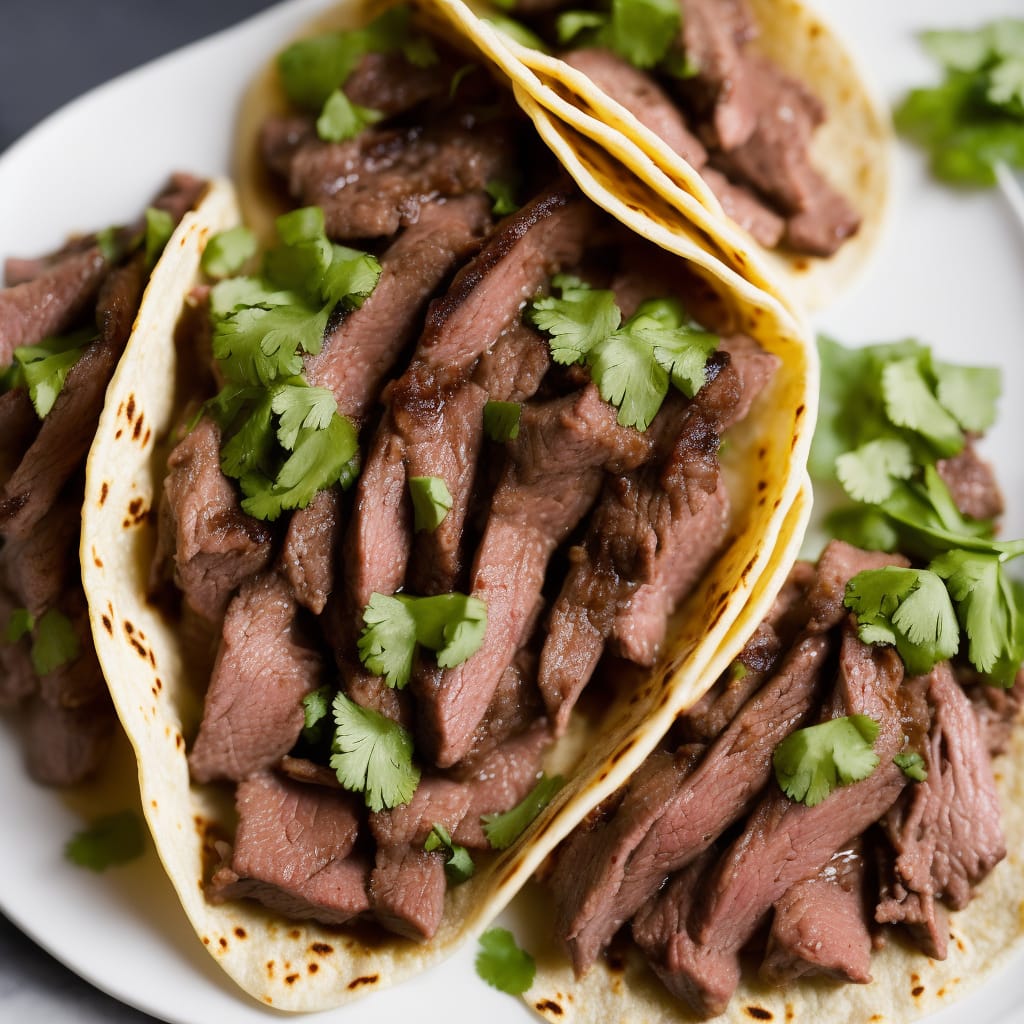 Delicious Beef Tongue Tacos