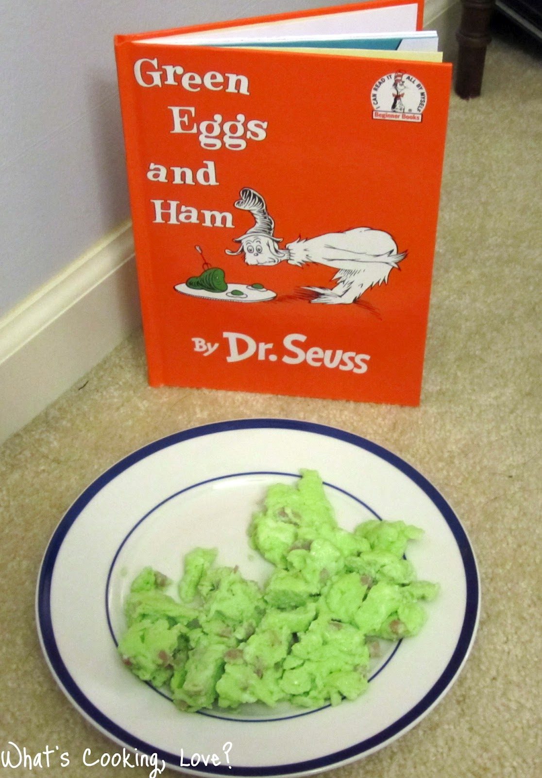 Scrambled Green Eggs and Ham