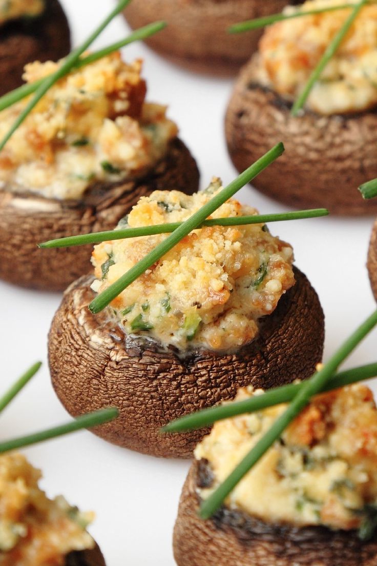 Mouth-Watering Stuffed Mushrooms