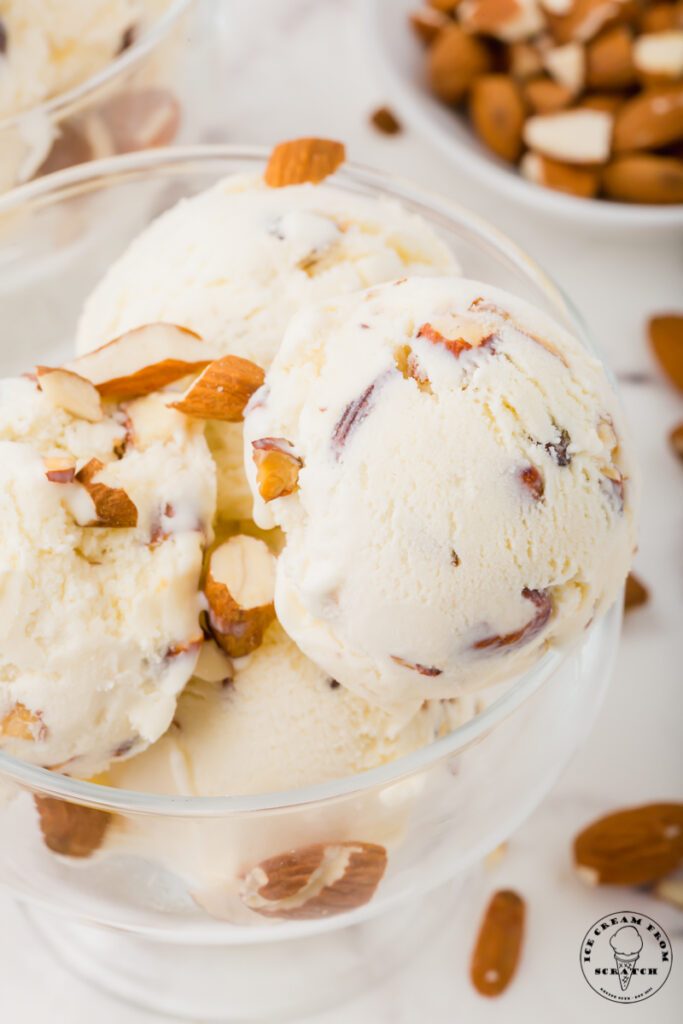 Toasted Almond Ice Cream