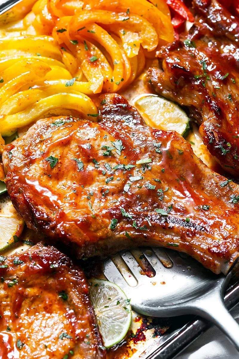 Baked BBQ Pork Chops
