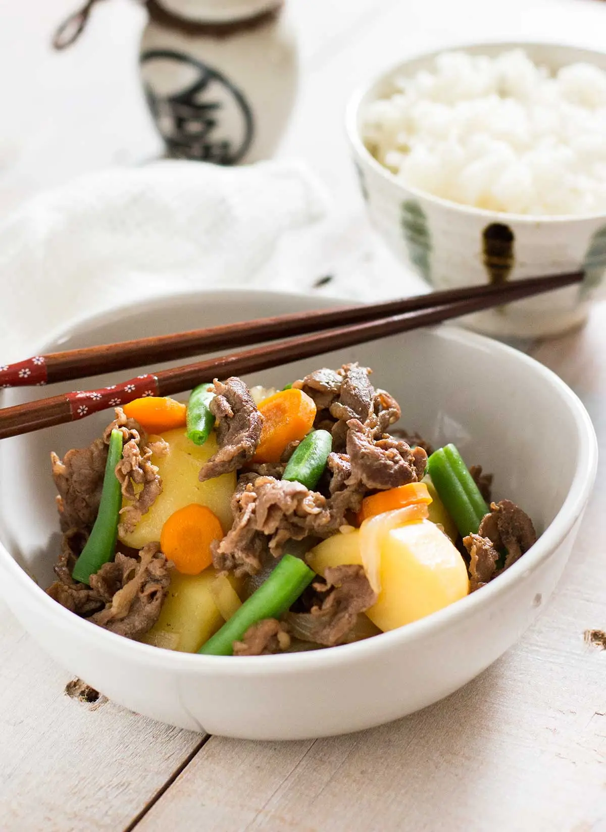 Nikujaga - Japanese Beef and Potatoes