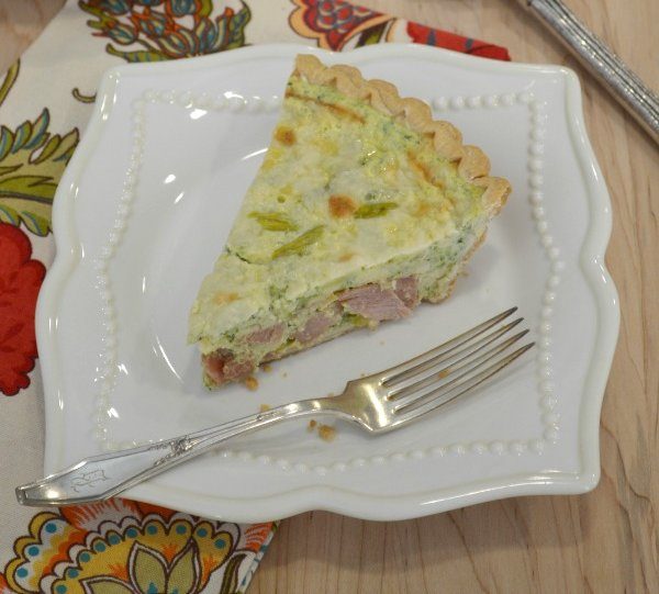 Green Eggs and Ham Quiche