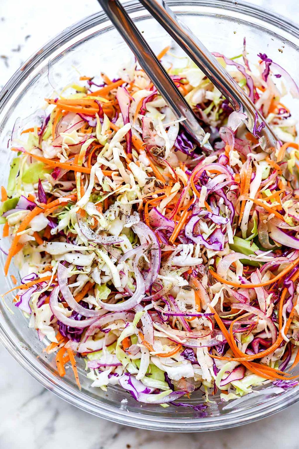 Sweet Vinegar Coleslaw