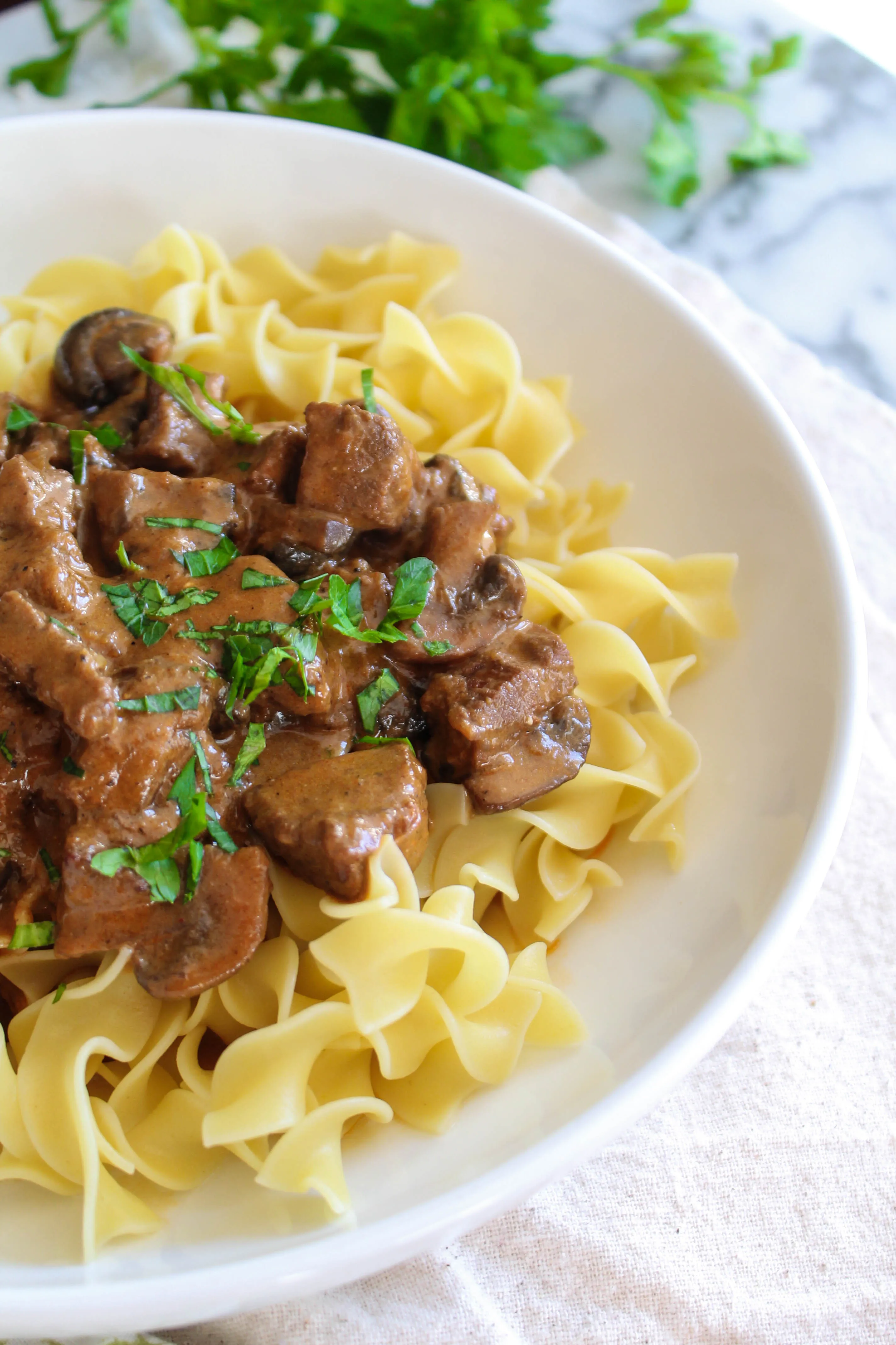 Simple and Savory Beef Stroganoff