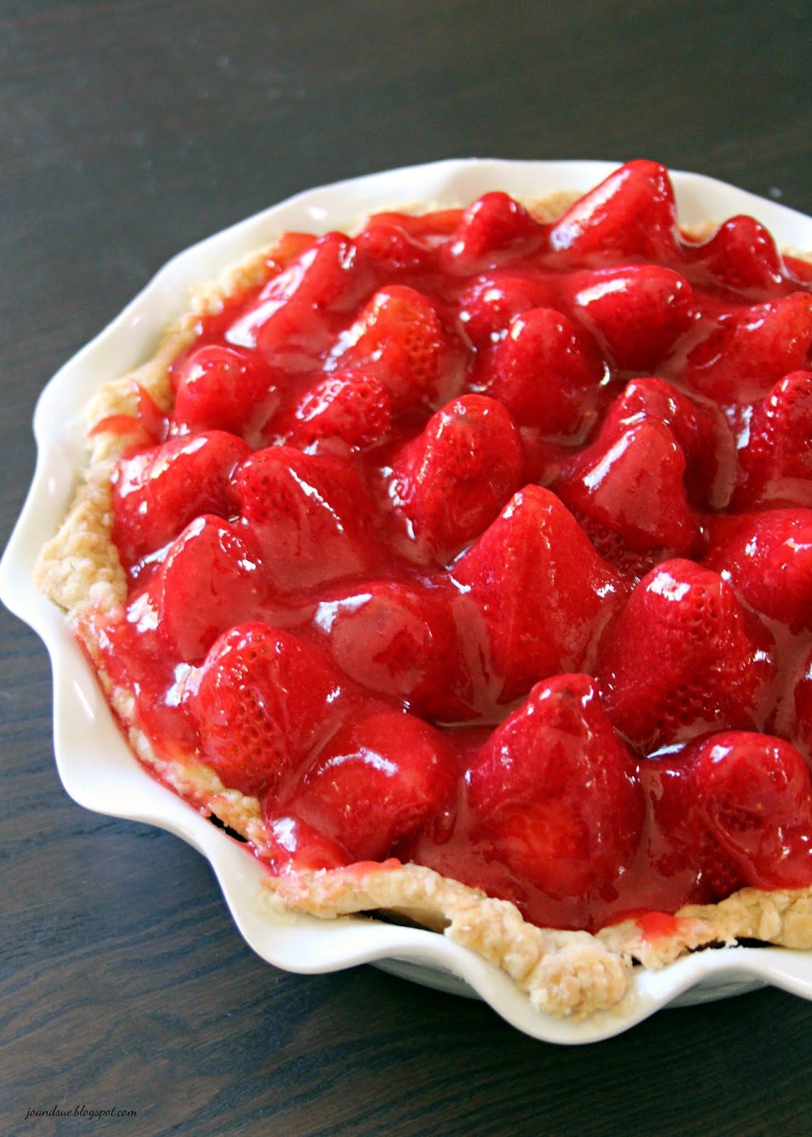 Delicious Old Fashioned Strawberry Pie