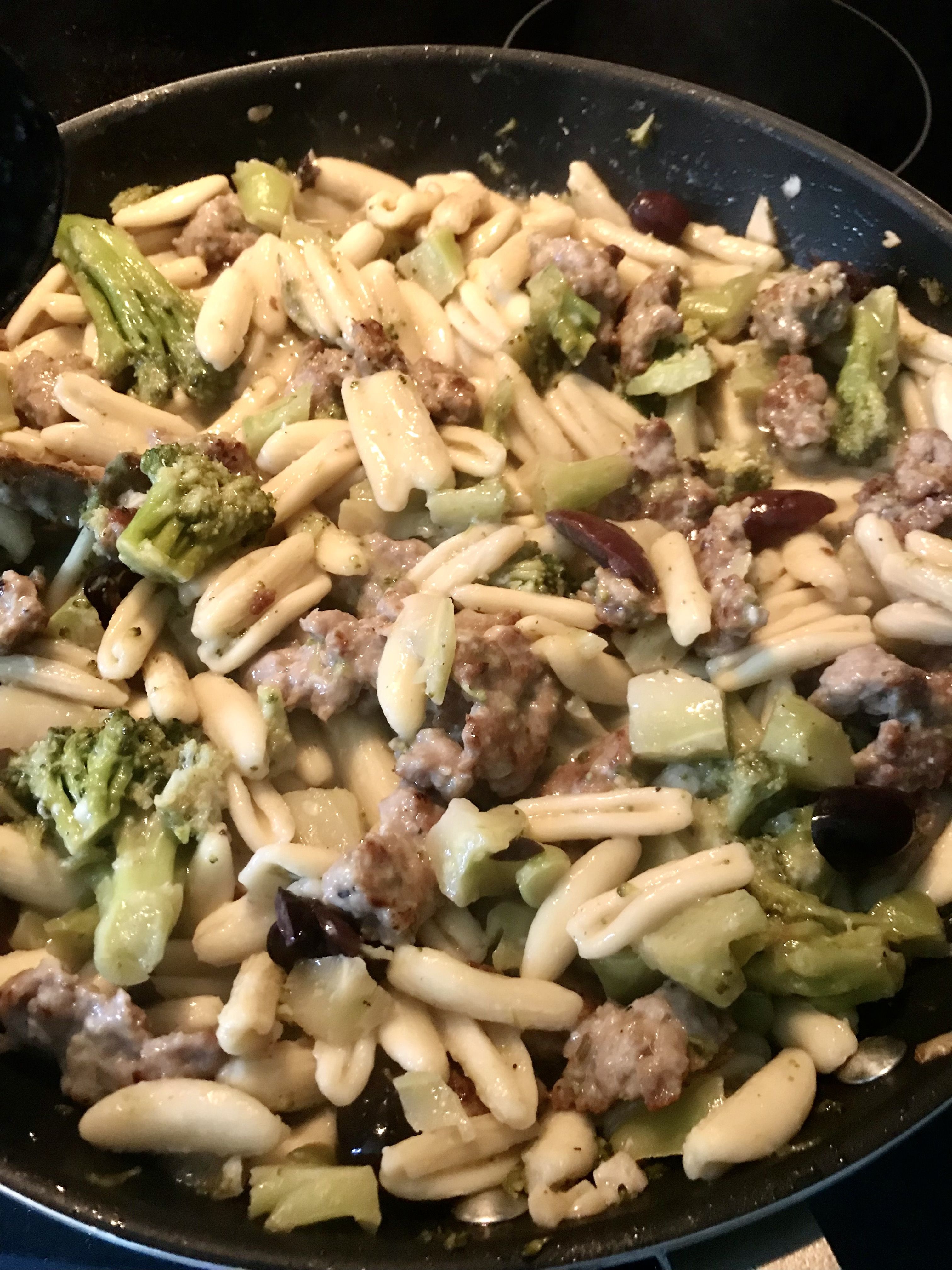 Cavatelli with Broccoli and Italian Sausage