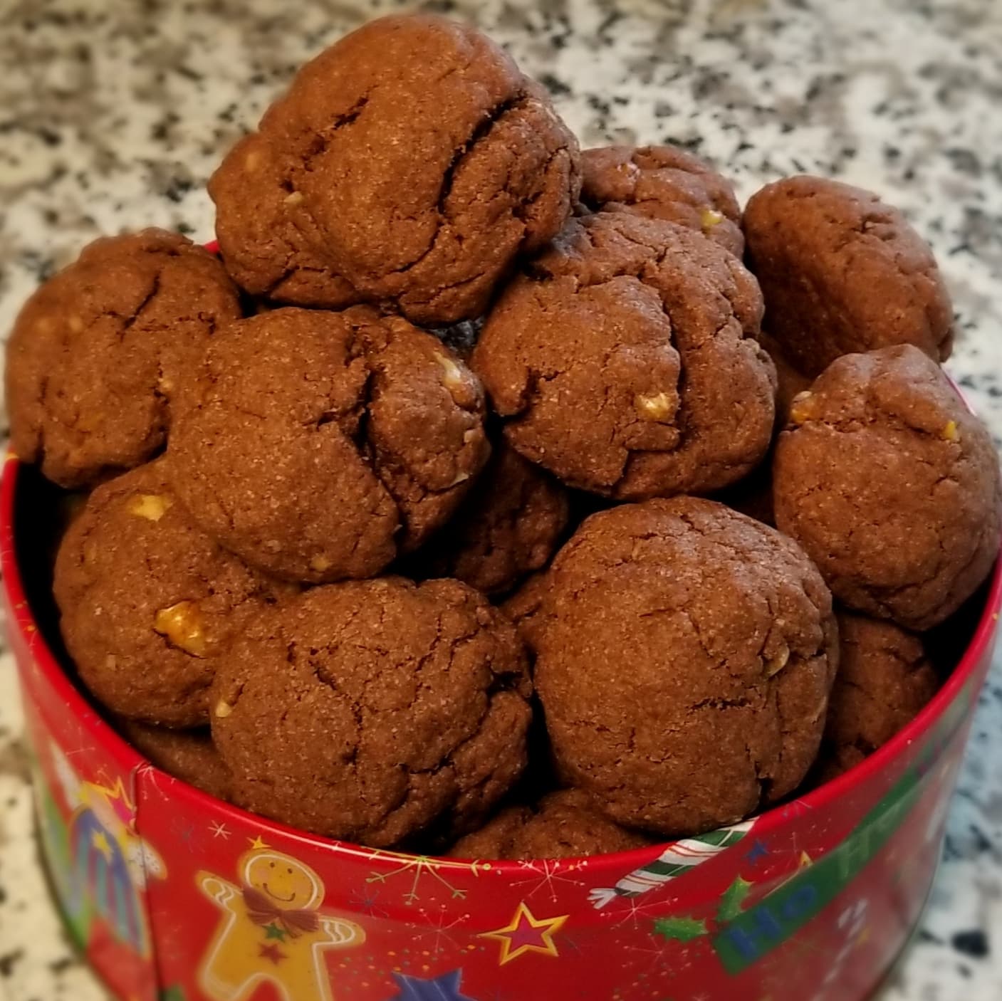 Italian Chocolate and Black Pepper Cookies