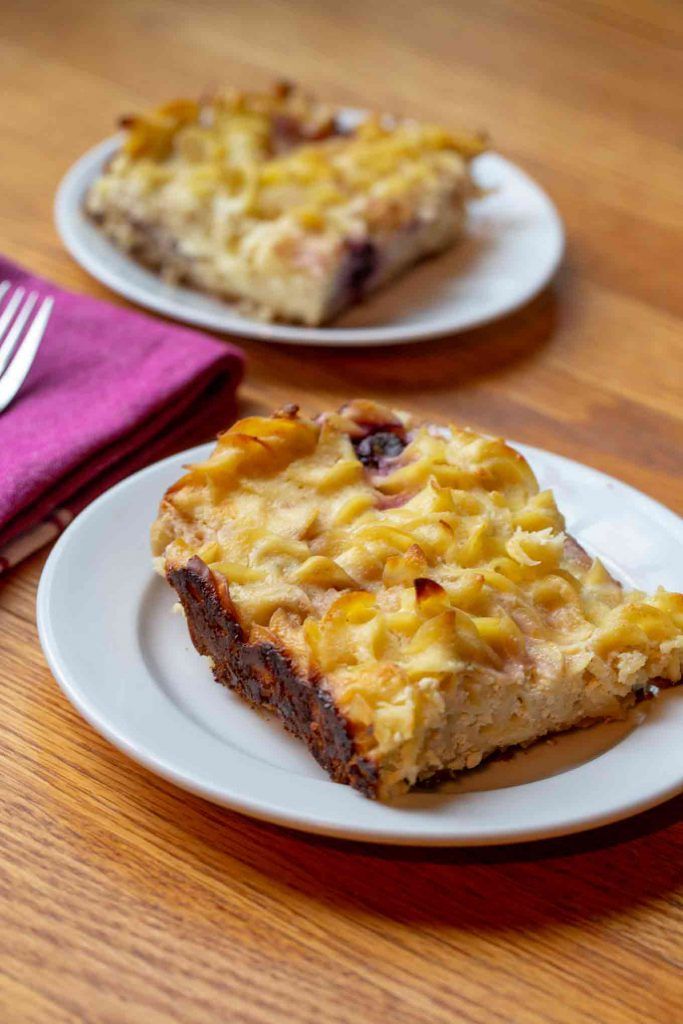 Cherry Pecan Noodle Kugel