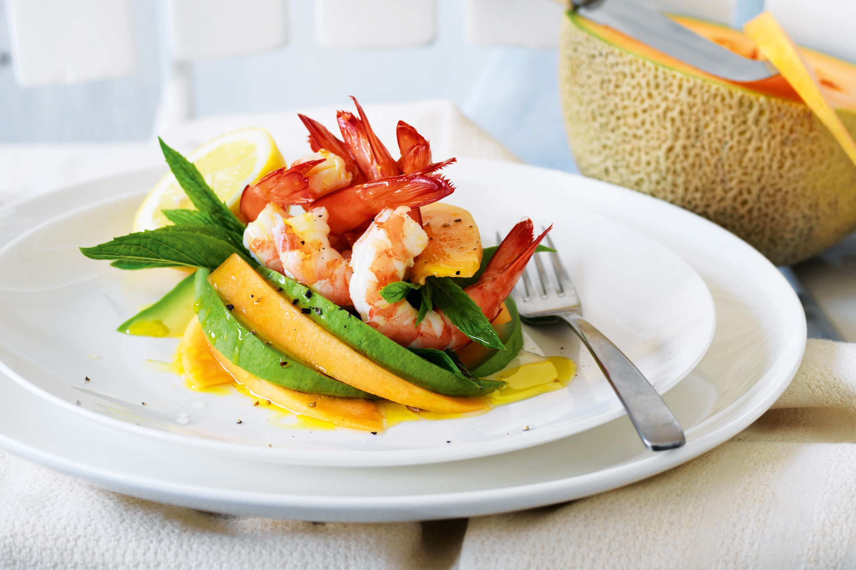 Avocado Prawns Salad