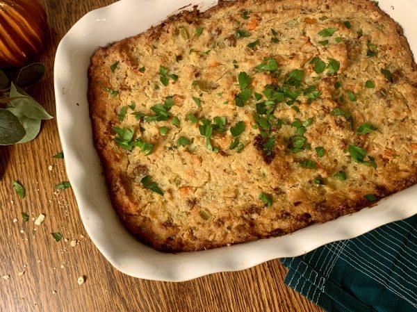 Ultimate Cornbread Stuffing - Free From Gluten