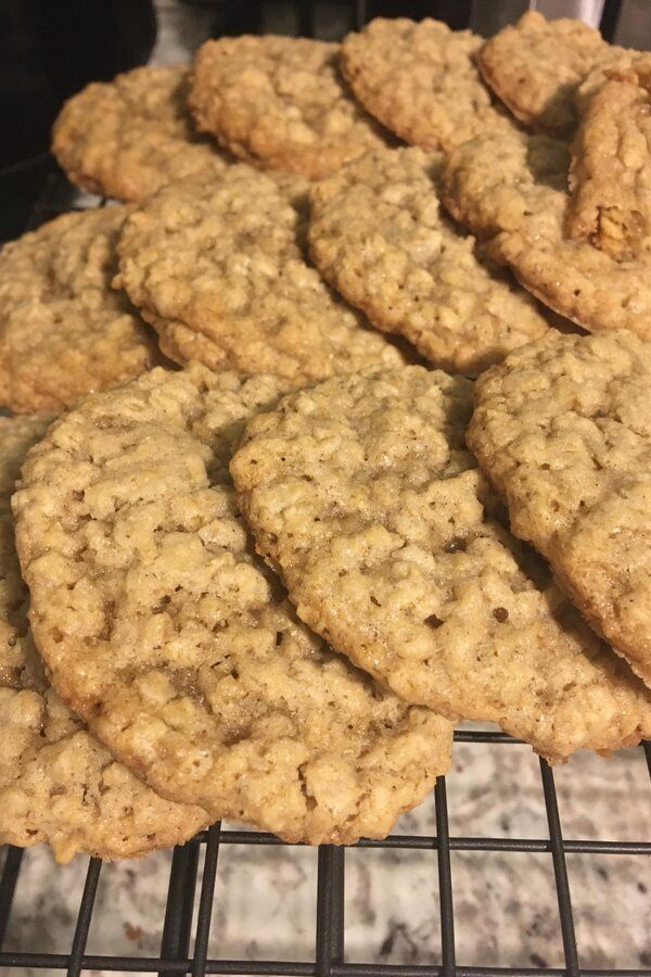 Kristen's Awesome Oatmeal Cookies