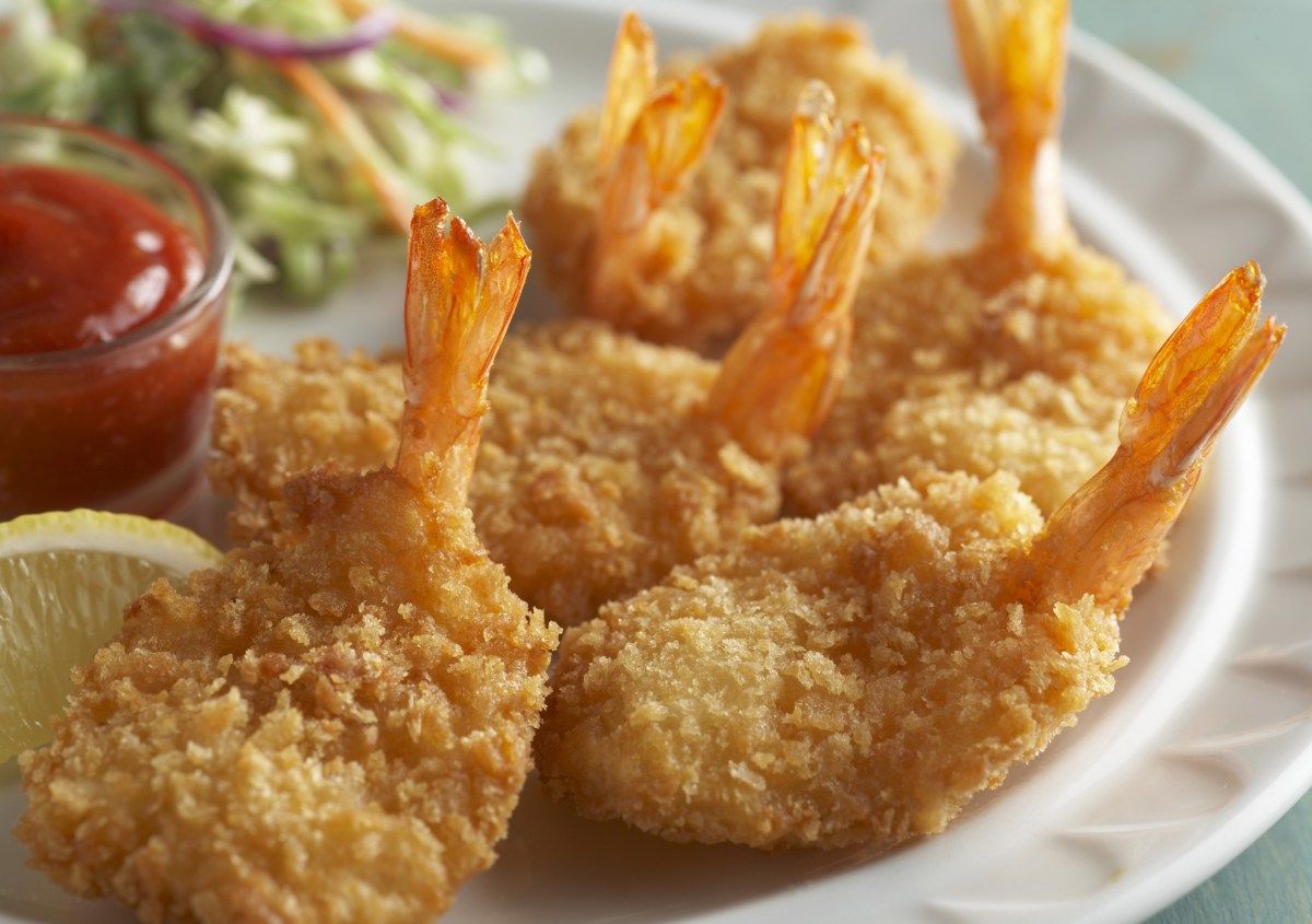 Easy Fried Butterflied Shrimp