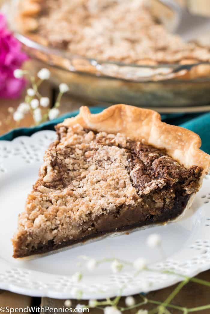 Authentic Shoofly Pie made from scratch
