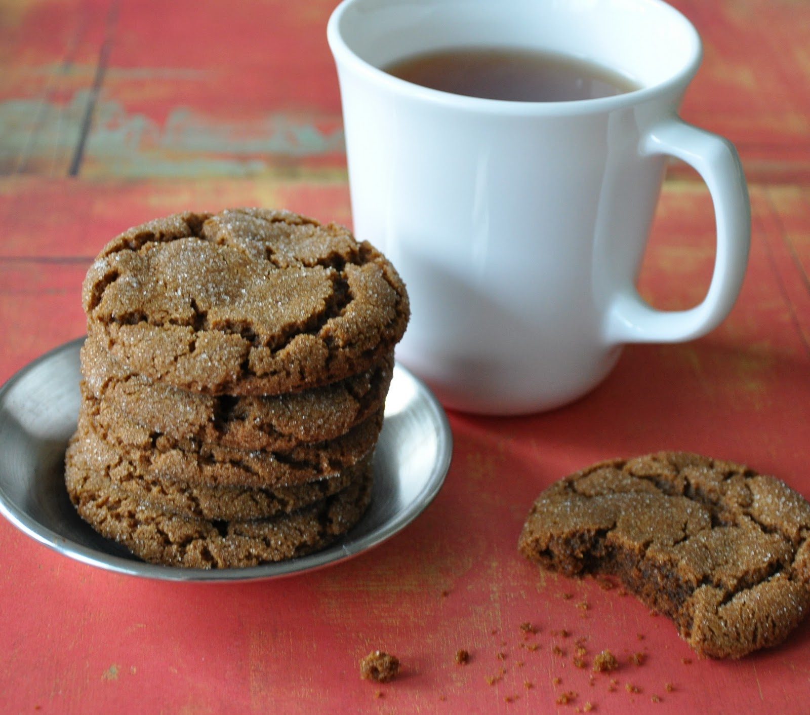Ginger Crinkles Cookies