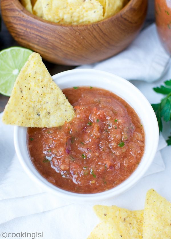 Easy Blender Salsa